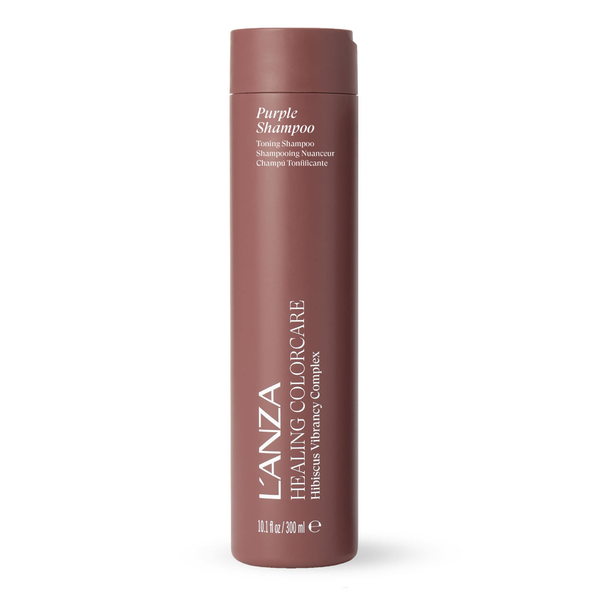 L’ANZA front packaging showing healing colorcare benefits and size