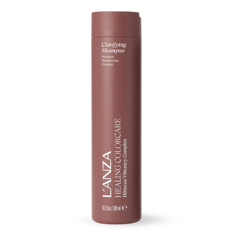 L’ANZA front packaging showing bottle and branding, highlights color-safe benefit