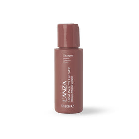 L’ANZA front packaging shows travel-size bottle and clear color protection