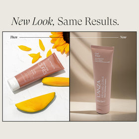 L’ANZA close-up of creamy texture highlighting lightweight hydration