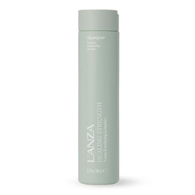 L’ANZA front bottle view showing product and strengthening benefits