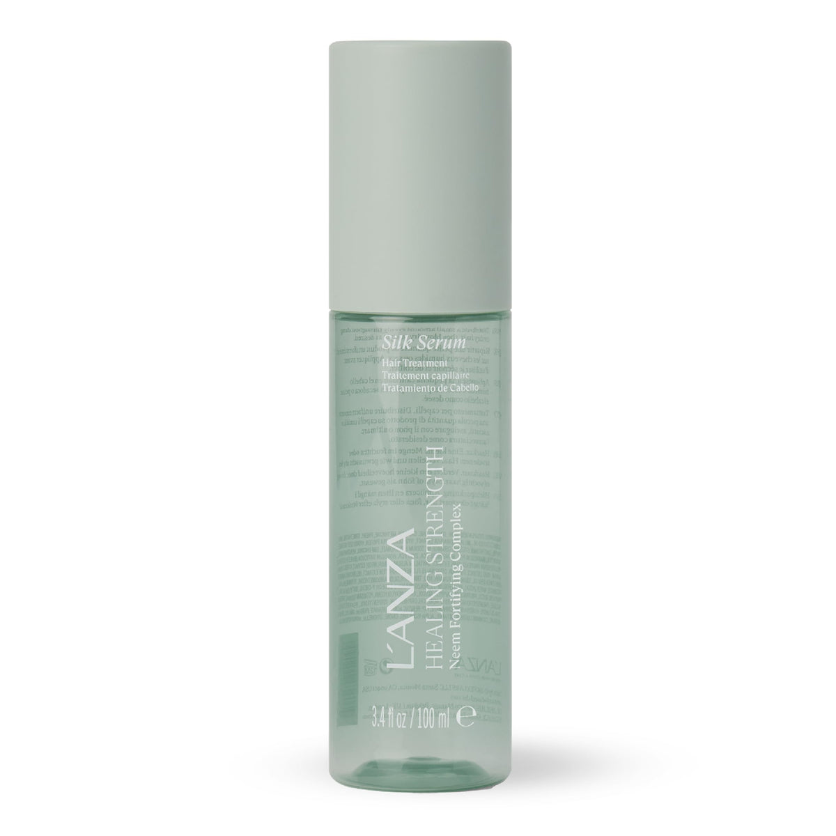 L’ANZA front bottle view showing product and benefits