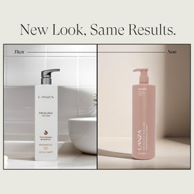 L’ANZA shampoo foam texture close-up demonstrating lightweight lift