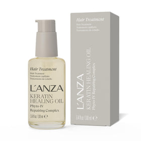 L’ANZA bottle front view showing product branding and size, promotes trusted repair