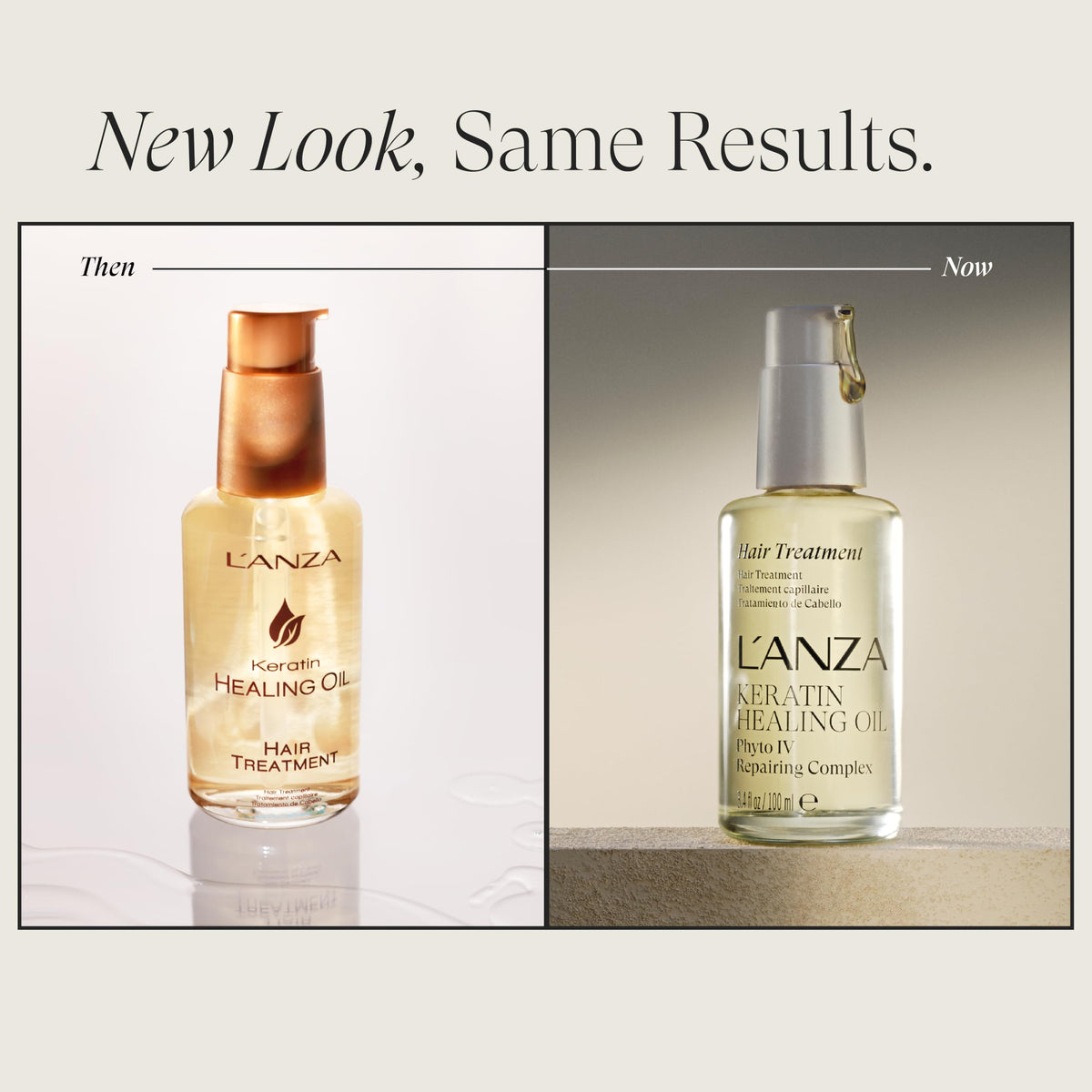 L’ANZA pump and cap close-up highlighting easy dispensing and precise application