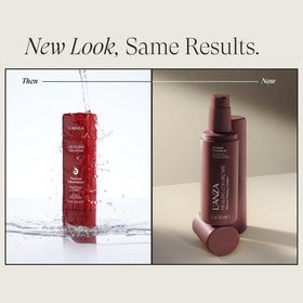 L’ANZA pump dispensing creamy texture for easy application benefit