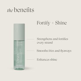 L’ANZA serum drop on hand demonstrating lightweight texture