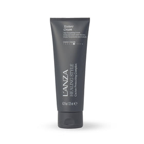 L’ANZA front packaging of texture cream showing size and branding benefits