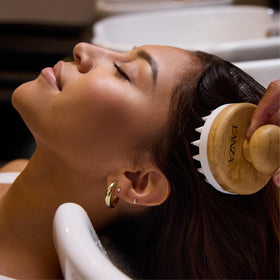 L’ANZA peppermint papaya and gugo bark ingredients emphasizing natural boost