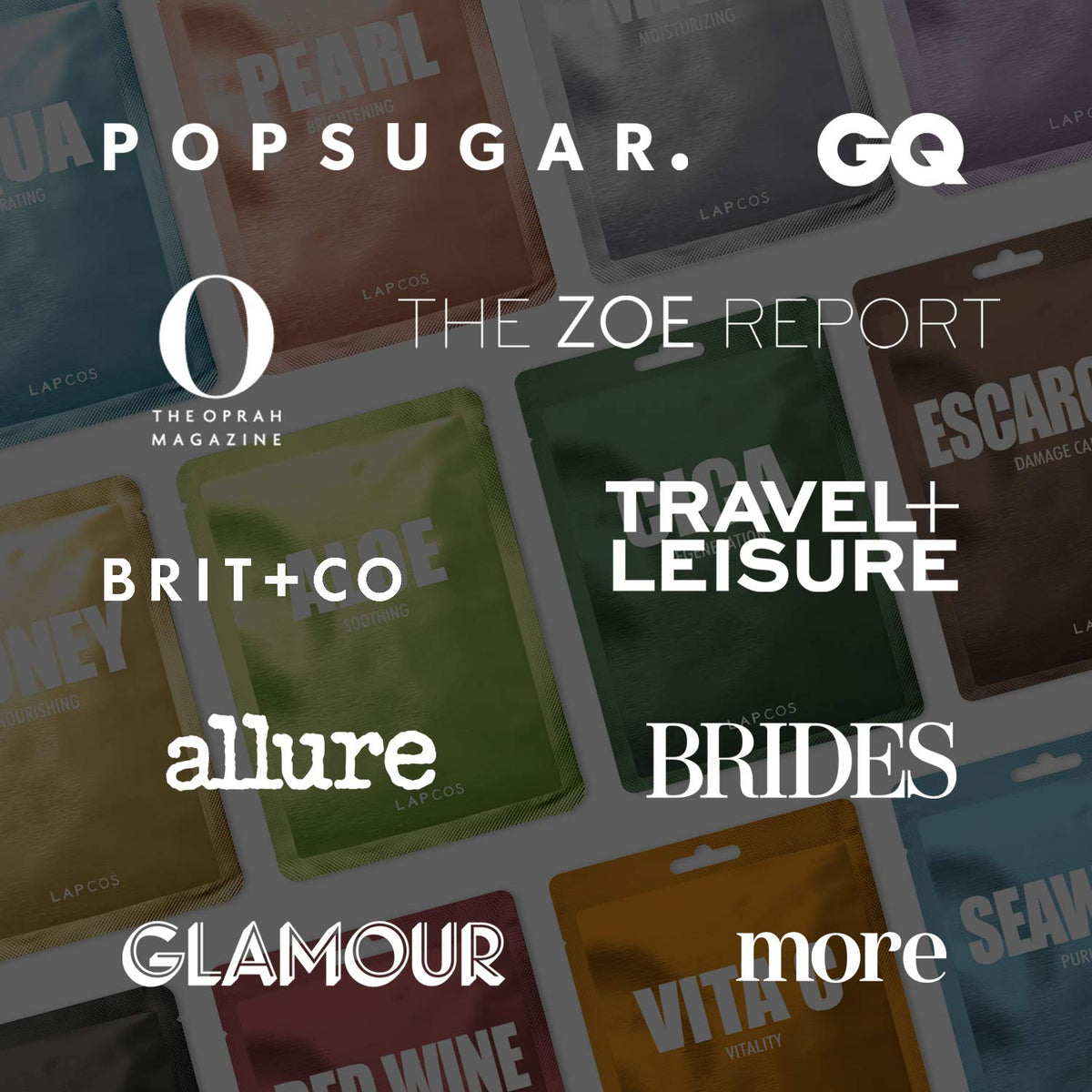 bathroom shelf styled spa scene with LAPCOS charcoal masks for a relaxing at-home treatment