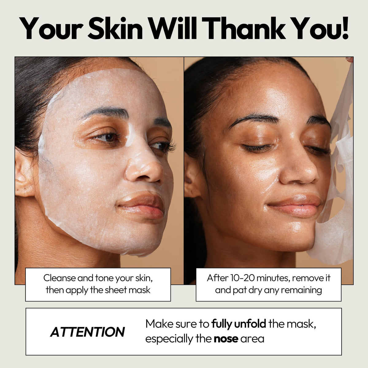 LAPCOS patting in remaining serum to show fast absorption benefit