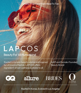LAPCOS pouring serum to show hydrating formula and lightweight feel