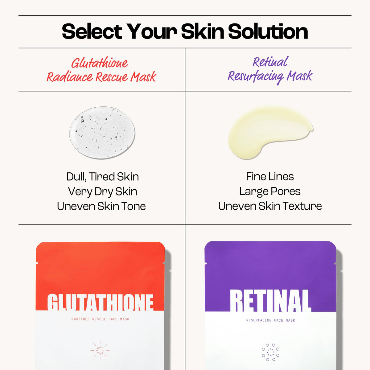 LAPCOS after using mask showing smoother, more radiant skin result