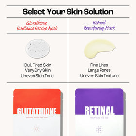 LAPCOS after using mask showing smoother, more radiant skin result