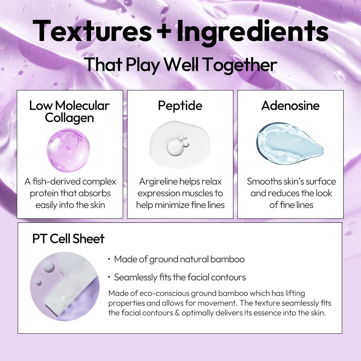 LAPCOS mask on model during application showing comfortable coverage and stay-put benefit