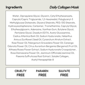 LAPCOS side label close-up showing ingredients list and clean formulation benefit
