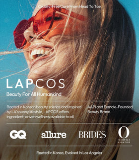 LAPCOS PT cell sheet close-up texture highlighting breathable, even fit benefit