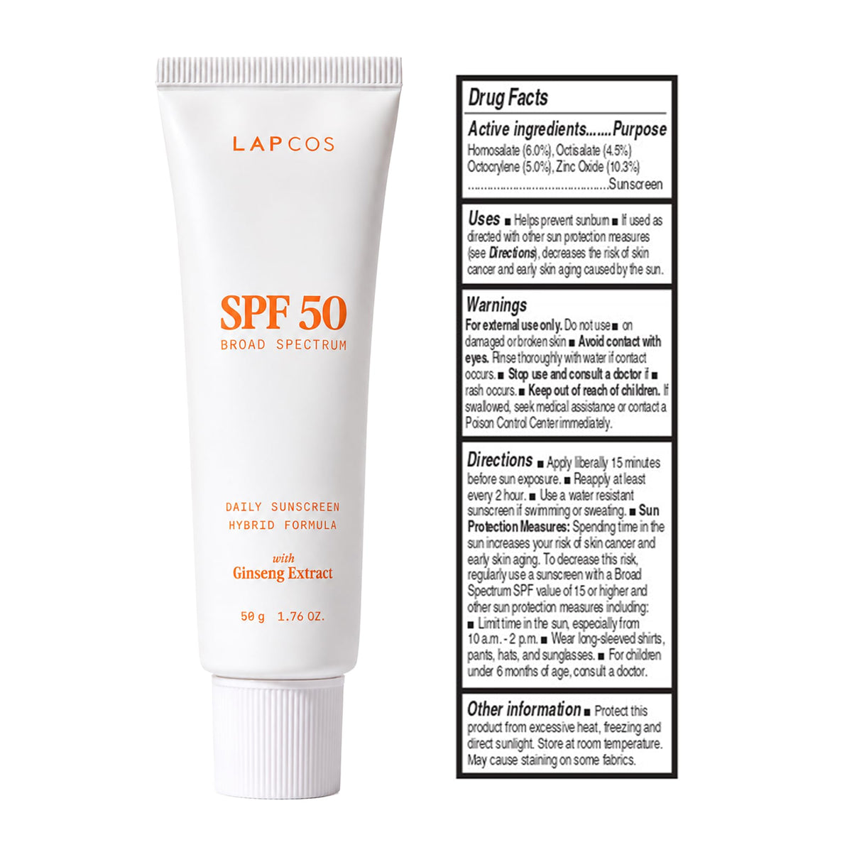 LAPCOS sunscreen inside beach bag showing marine-friendly formula for outings