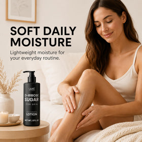 Laré Naturals hands application showing smooth spreadability and instant hydration