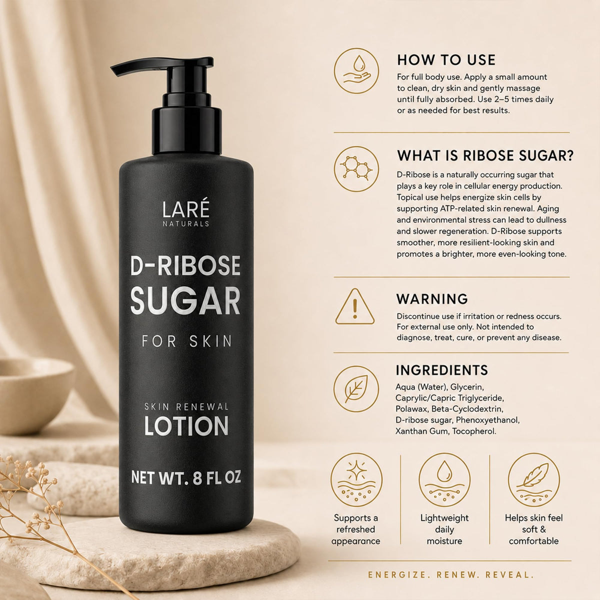 Laré Naturals lifestyle bathroom shelf showing everyday use and countertop-ready design