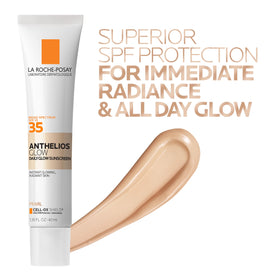 La Roche-Posay swatches on different skin tones showing no white cast