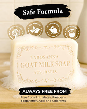 larosanna family bathroom setup with multiple bars for daily use