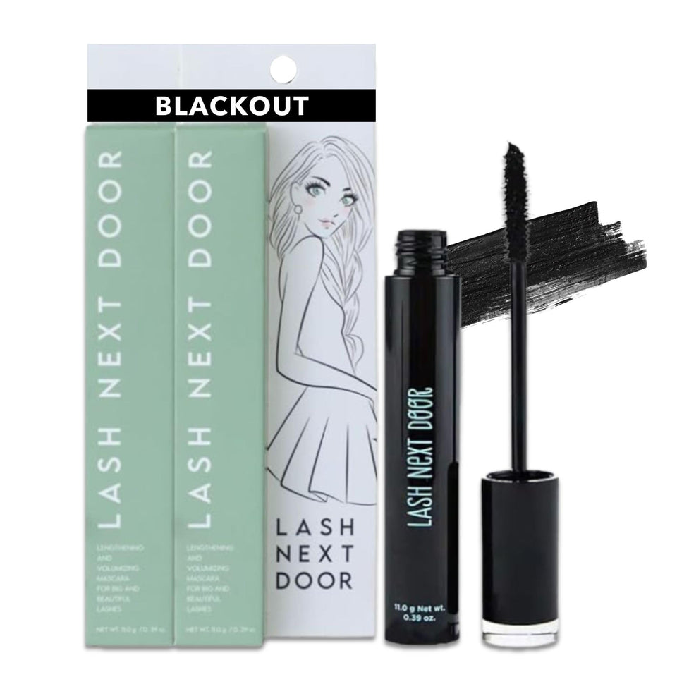 Lash Next Door front packaging showing product and Brooklyn & Bailey branding for value