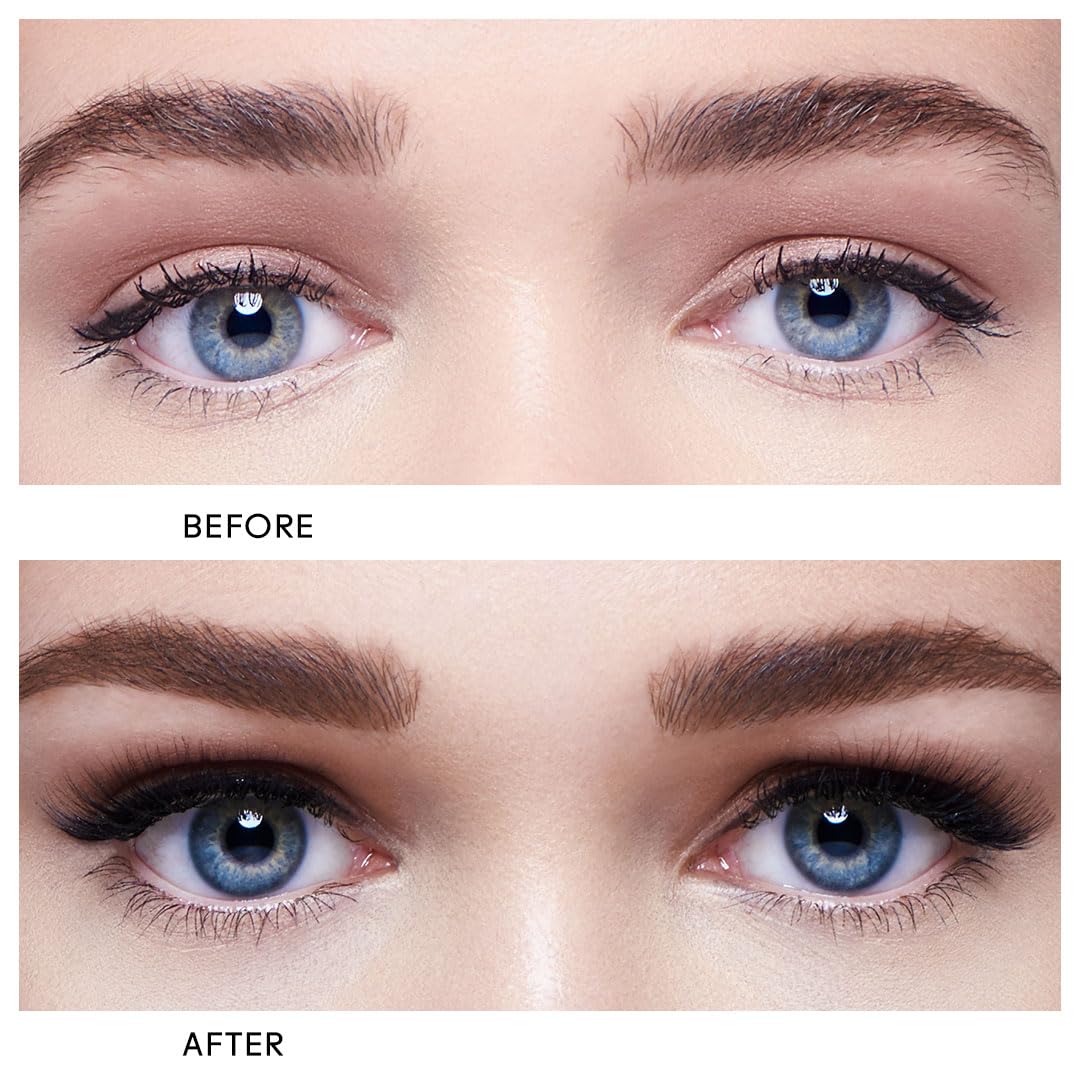 lash star in use on model profile demonstrating sculpting brush lift and volume