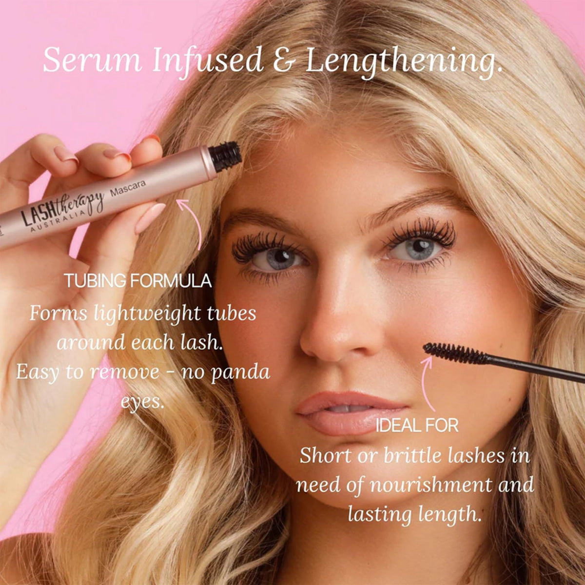 Lash Therapy Australia removal with warm water for gentle cleansing