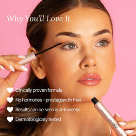 Lash Therapy Australia serum texture droplet close-up displaying lightweight finish
