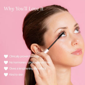 Lash Therapy Australia fibre texture detail adds instant length