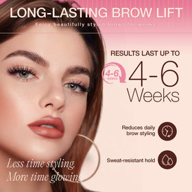 LASHVIEW application process in hand showing controlled, salon-style benefit
