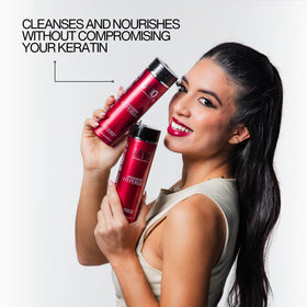Lasio conditioner creamy texture close-up for deep hydration