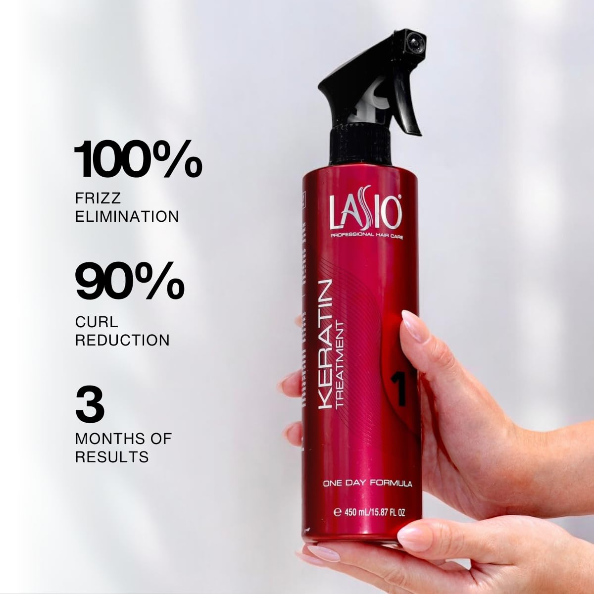 Lasio cream texture close-up highlighting rich formula for quick processing