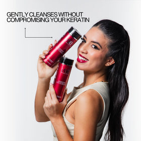 Lasio label close-up with ingredients visible and clear benefit callout