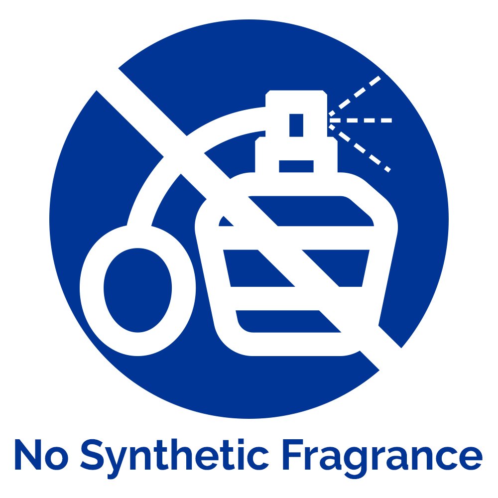 LATHER bottles held in hand to show compact 8 fl oz travel-friendly size