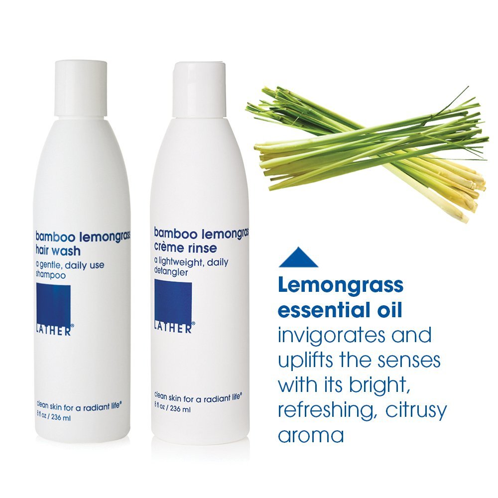 LATHER foam lather from shampoo demonstrating gentle cleansing action