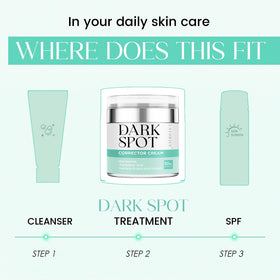 LATORICE serum applied to hand demonstrating quick absorption benefit