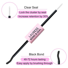 LAUBESS bond mini brush closeup for precise glue application and clean lines