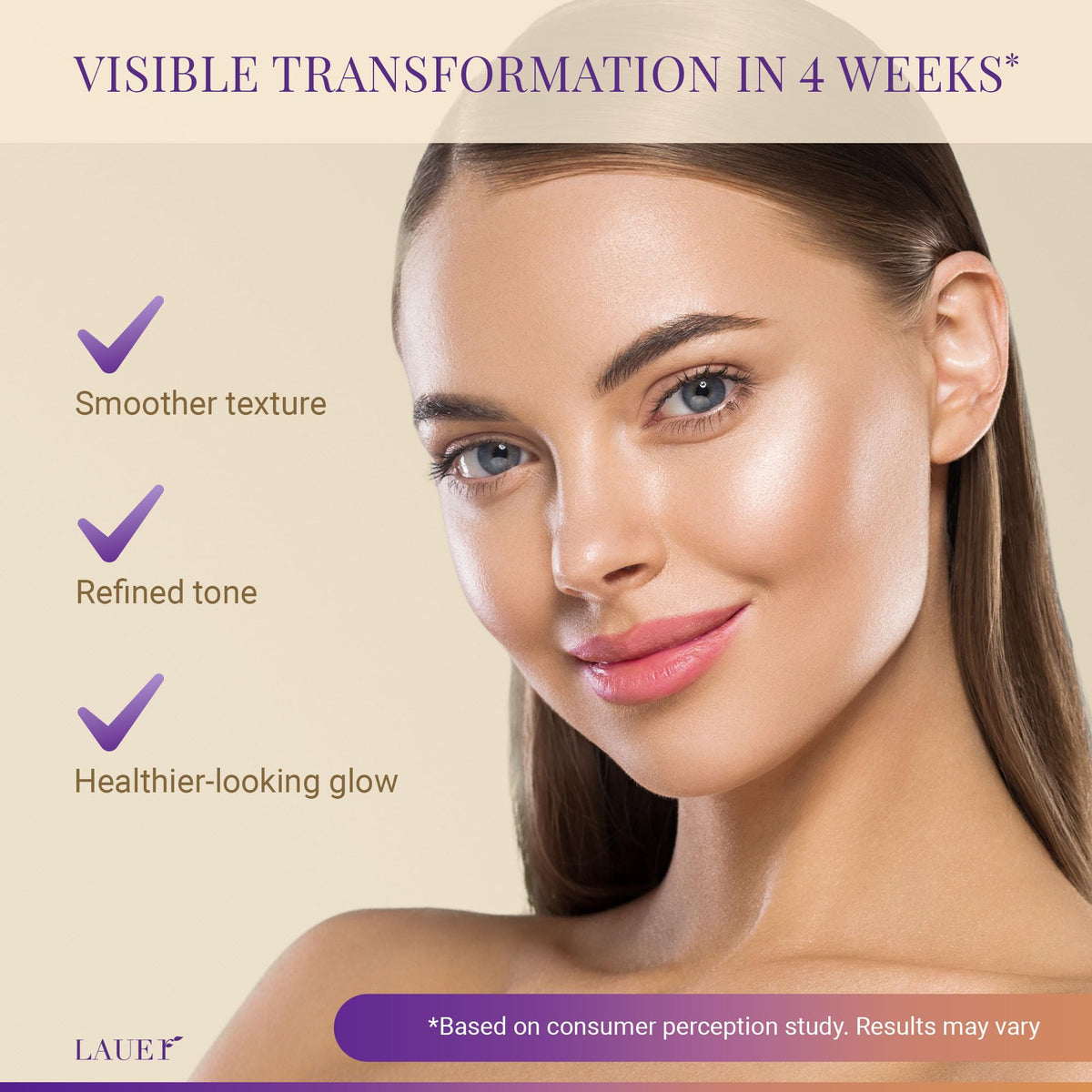 LAUER COSMETIC product label and ingredients for transparency and trust