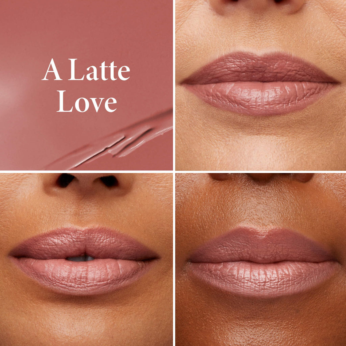 LAURA GELLER NEW YORK application on lips showing sheer buildable color