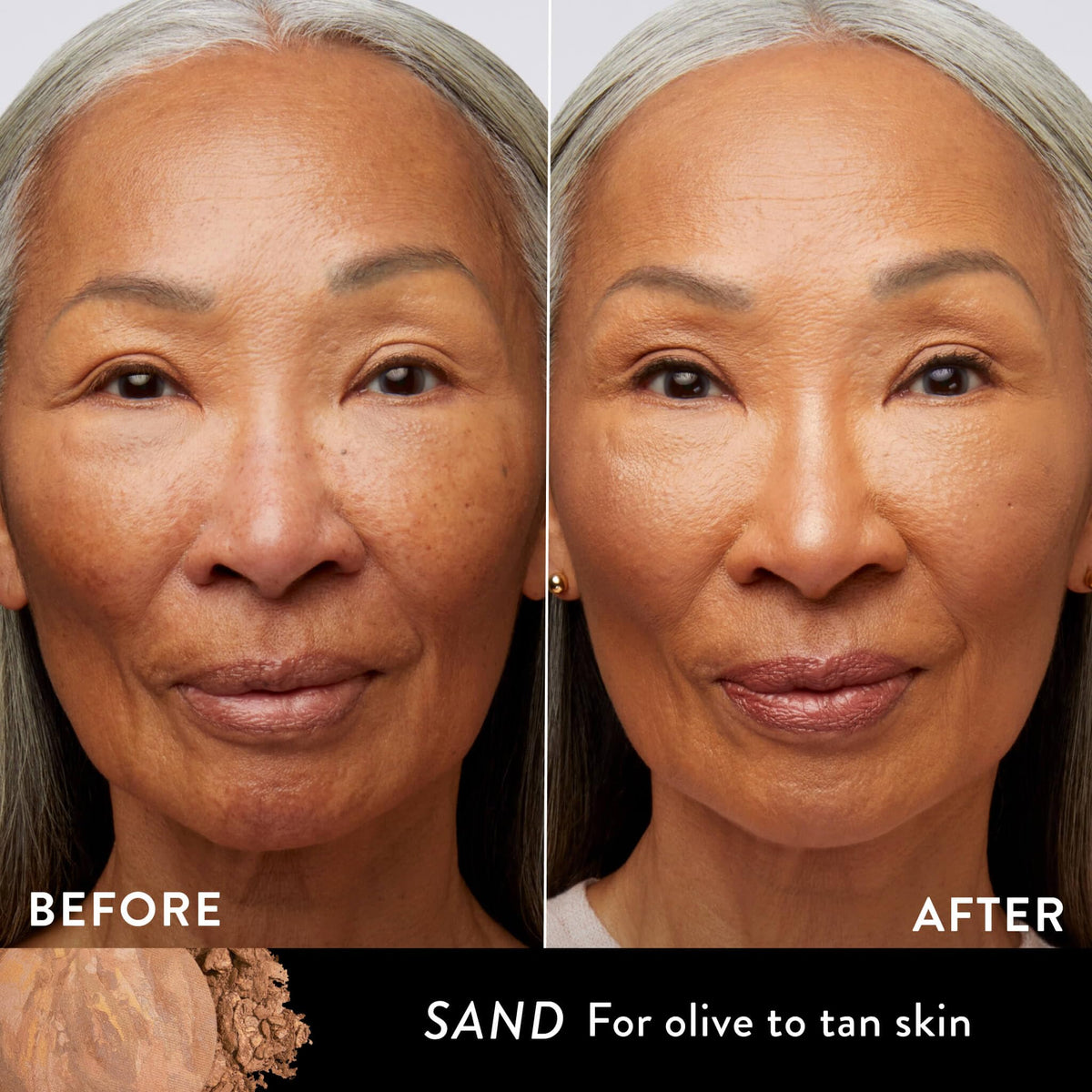 LAURA GELLER NEW YORK open pan showing marbleized pigments for blended glow