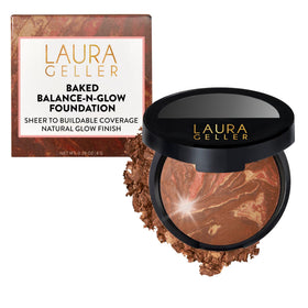 LAURA GELLER front compact view showing Toffee shade and travel-friendly design