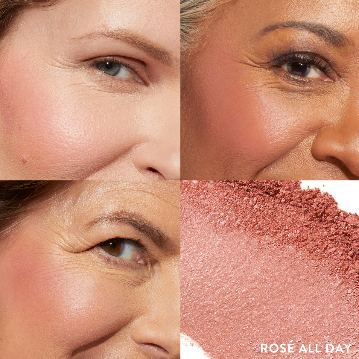 LAURA GELLER NEW YORK marbleized baked blush texture highlights silky finish and easy blendability