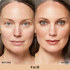 LAURA GELLER close-up of baked bronzer pan highlighting smooth texture