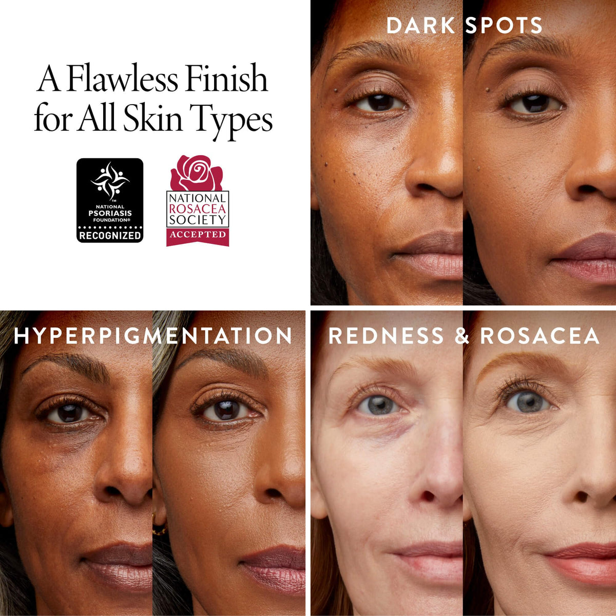 LAURA GELLER NEW YORK closeup swatch revealing pigment payoff and even coverage