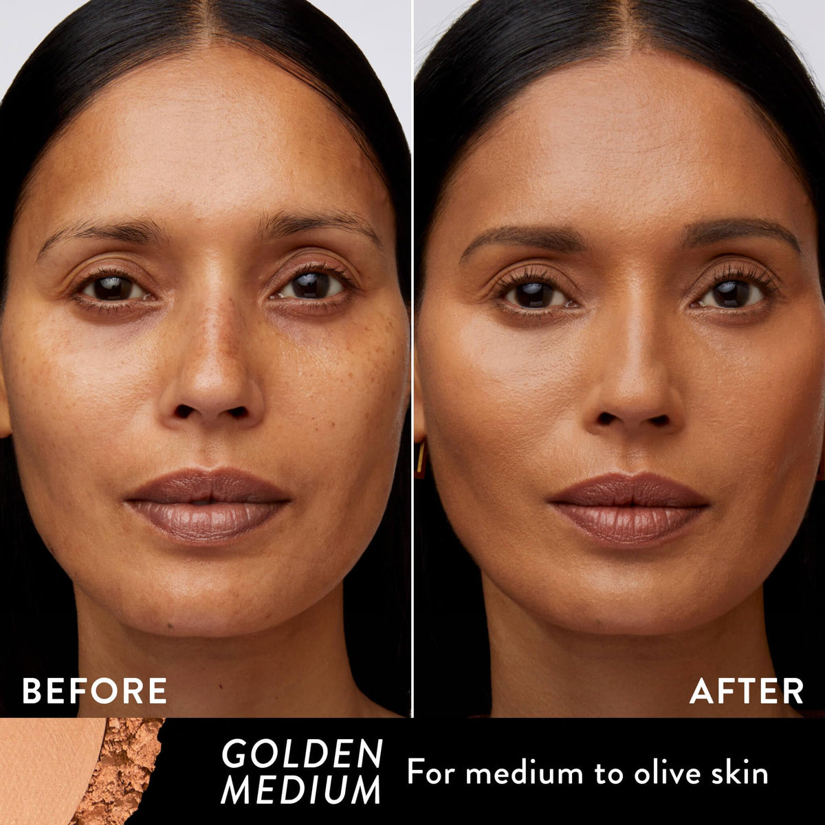 LAURA GELLER NEW YORK open pan showing baked texture and smooth blendability benefit