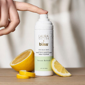 LAURA GELLER NEW YORK ingredient label photo highlights aloe cucumber peppermint benefits