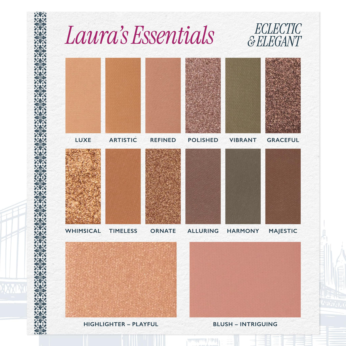 LAURA GELLER NEW YORK cheek blush and highlighter detail for natural glow and finishing