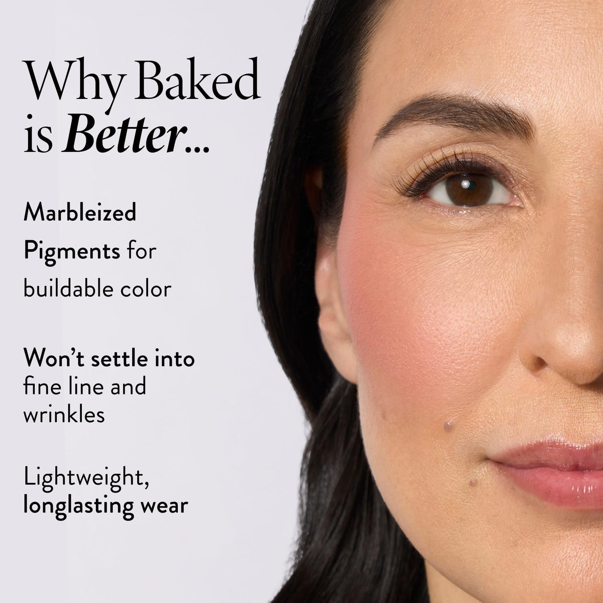 LAURA GELLER NEW YORK swatches on arm showing Rosé All Day adapting to different skin tones